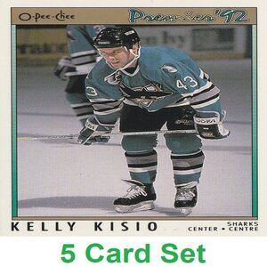 Kelly Kisio Hockey Card Collection